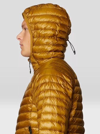 Куртка мужская Mountain Hardwear Ghost Whisperer Hoody Olive Gold - Фото 7 большая