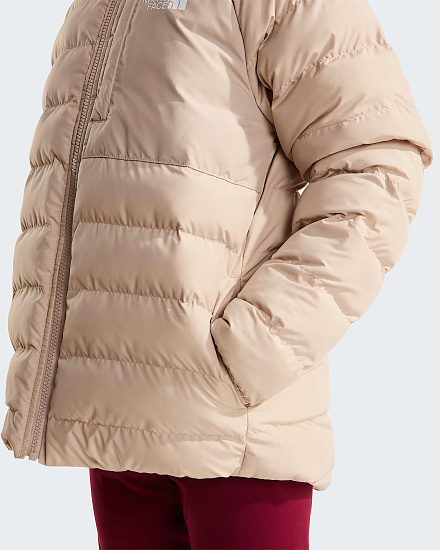 Куртка детская The North Face Reversible Perrito Hooded Timeless Taupe - Фото 11 большая