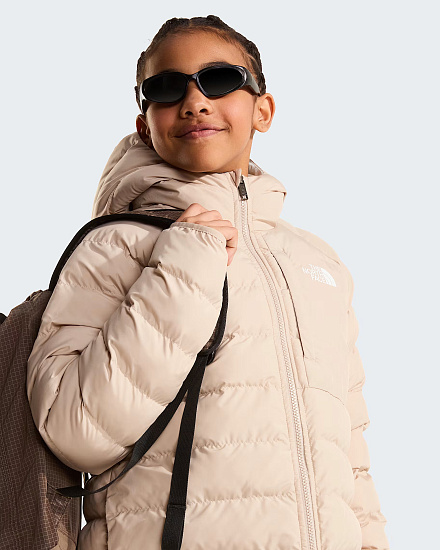Куртка детская The North Face Reversible Perrito Hooded Timeless Taupe - Фото 13 большая