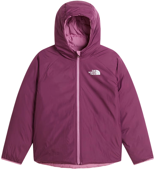Куртка детская The North Face Reversible Perrito Hooded Hushed Lavender - Фото 3 большая