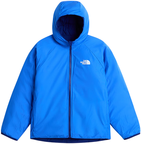 Куртка детская The North Face Reversible Perrito Hooded Bold Blue - Фото 3 большая