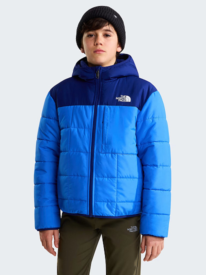 Куртка детская The North Face Reversible Shasta FZ Active Active Blue/Bold Blue - Фото 4 большая