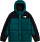 Куртка детская The North Face Himalayan Down Short Parka Pacific Teal - Фото 1 малая
