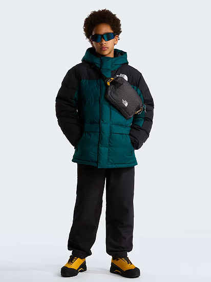 Куртка детская The North Face Himalayan Down Short Parka Pacific Teal - Фото 7 большая