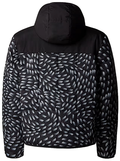 Куртка детская The North Face Reversible Shasta F/Z Hooded TNF Black Vector Field Print - Фото 13 большая