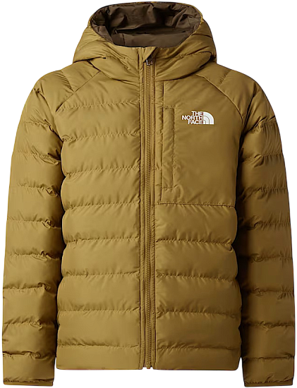 Куртка детская The North Face Reversible Perrito Hooded Cedar/New Taupe Green - Фото 1 большая