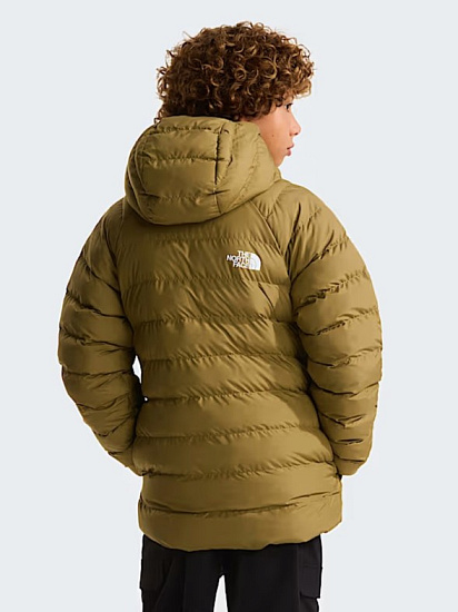 Куртка детская The North Face Reversible Perrito Hooded Cedar/New Taupe Green - Фото 6 большая