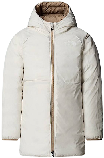 Куртка детская The North Face Reversible Perrito Parka Mushroom Grey - Фото 3 большая