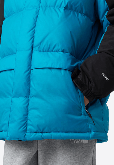 Куртка детская The North Face Himalayan Down Short Parka Meridian Blue - Фото 4 большая