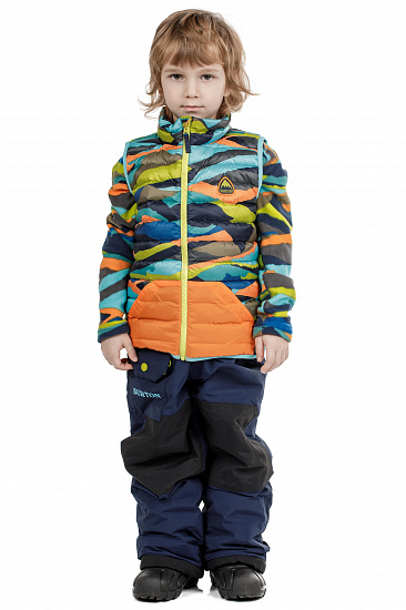 Жилет детский Burton Toddlers Evergreen Insulator Summit Stripe - Фото 2 большая