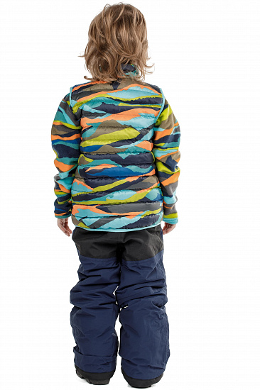Жилет детский Burton Toddlers Evergreen Insulator Summit Stripe - Фото 5 большая