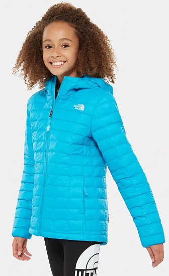Куртка детская The North Face Thermoball Eco Hoodie Acoustic Blue - Фото 3 большая