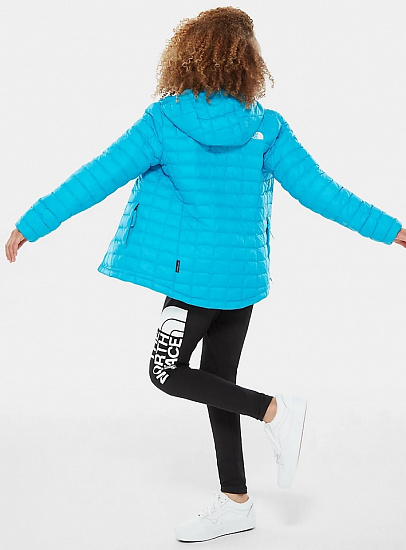 Куртка детская The North Face Thermoball Eco Hoodie Acoustic Blue - Фото 4 большая