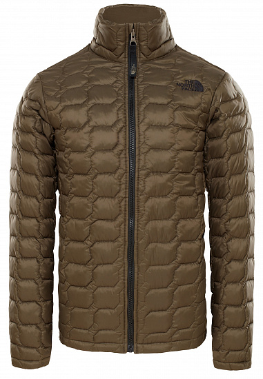 Куртка детская The North Face Thermoball Full Zip Taupe Green - Фото 1 большая