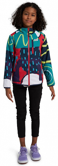 Куртка детская Burton Evergreen Graphic Mix - Фото 2 большая
