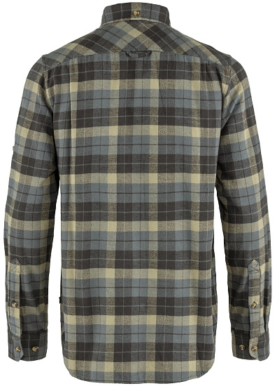 Рубашка мужская Fjallraven Singi Heavy Flannel Super Grey/Stone Grey - Фото 2 большая