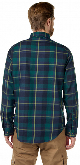 Рубашка мужская Fjallraven Fjallglim Arctic Green-Navy - Фото 4 большая