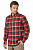 Рубашка мужская Fjallraven Singi Heavy Flannel Deep Red - Фото 5 малая