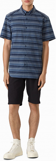 Рубашка мужская Arcteryx Brohm Striped SS Limitless Depth - Фото 5 большая