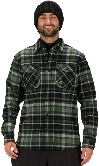 Рубашка мужская Rehall Harley-R Checks Moss - Фото 1 большая