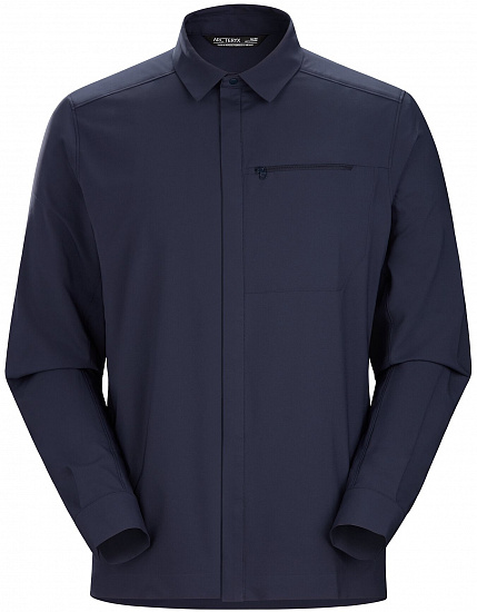 Рубашка мужская Arcteryx Skyline LS Black Sapphire - Фото 1 большая