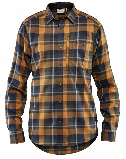 Рубашка мужская Fjallraven Fjallglim Deep Forest - Фото 1 большая