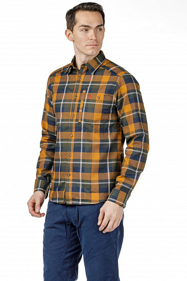 Рубашка мужская Fjallraven Fjallglim Deep Forest - Фото 5 большая