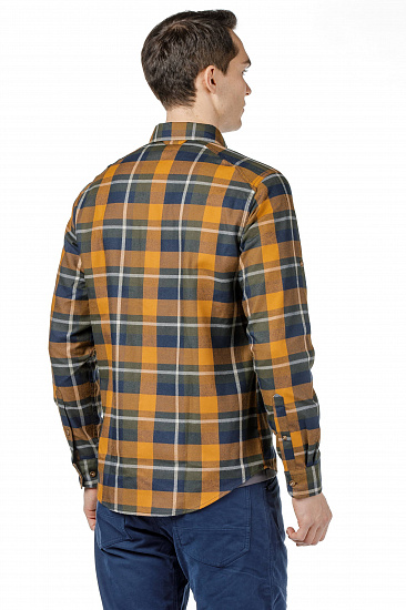 Рубашка мужская Fjallraven Fjallglim Deep Forest - Фото 6 большая