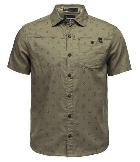 Рубашка мужская Black Diamond SS Solution Sergeant Print - Фото 1 большая