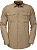 Рубашка мужская Jack Wolfskin Atacama Roll-Up Shirt Sand Dune - Фото 1 малая
