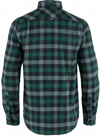 Рубашка мужская Fjallraven Skog Arctic Green-Dark Navy - Фото 2 большая