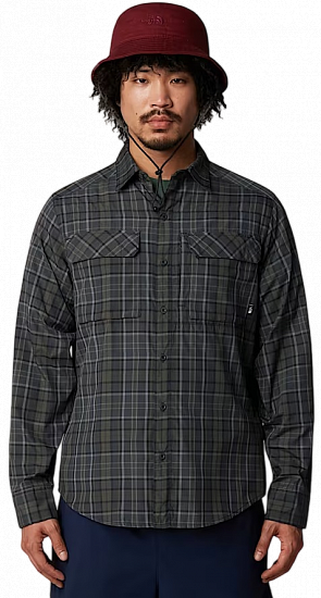Рубашка мужская The North Face Sequoia Plaid Asphalt Grey/Ne - Фото 4 большая
