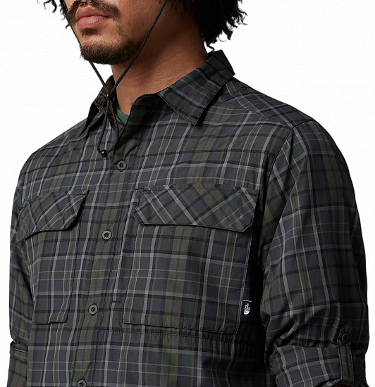 Рубашка мужская The North Face Sequoia Plaid Asphalt Grey/Ne - Фото 8 большая