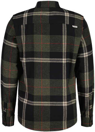 Рубашка мужская Maloja GlavaM Deep Black Multi - Фото 2 большая