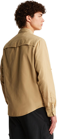 Рубашка мужская The North Face Sequoia LS Khaki Stone - Фото 4 большая