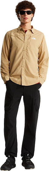Рубашка мужская The North Face Sequoia LS Khaki Stone - Фото 6 большая