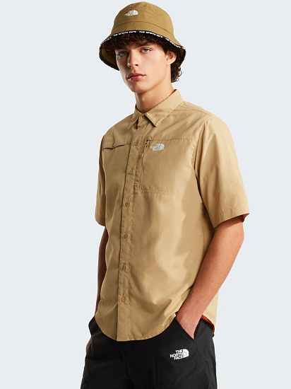 Рубашка мужская The North Face Sequoia SS Khaki Stone - Фото 3 большая