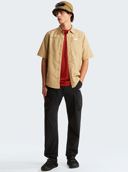 Рубашка мужская The North Face Sequoia SS Khaki Stone - Фото 7 большая