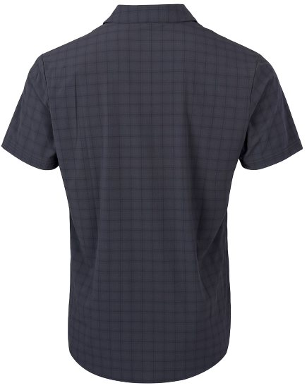 Рубашка мужская Ternua Athym Whales Grey/Black - Фото 6 большая