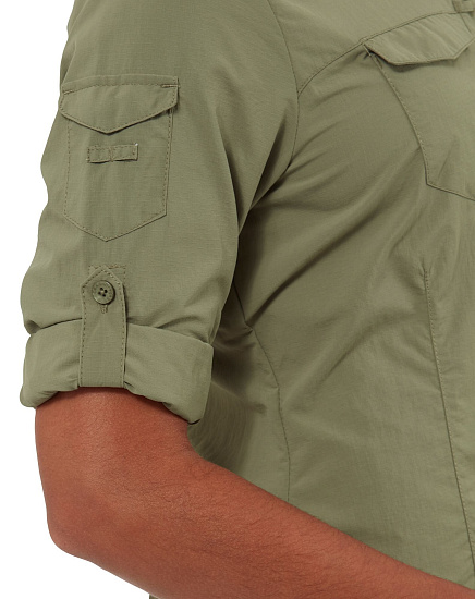 Рубашка женская Craghoppers NosiLife Adventure II LS Зеленый - Фото 9 большая