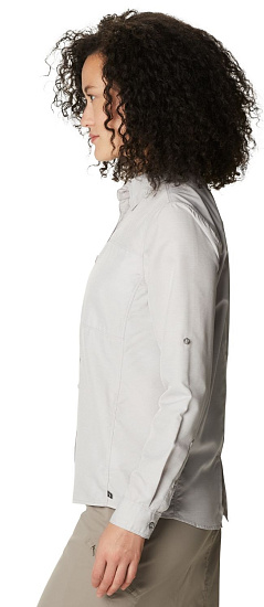 Рубашка женская Mountain Hardwear Canyon LS Grey - Фото 6 большая