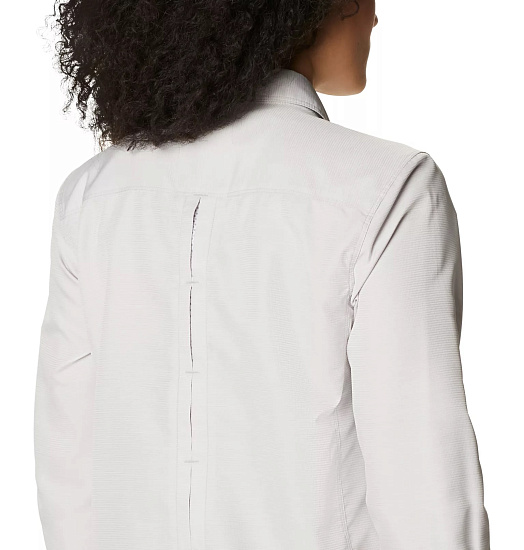 Рубашка женская Mountain Hardwear Canyon LS Grey - Фото 8 большая