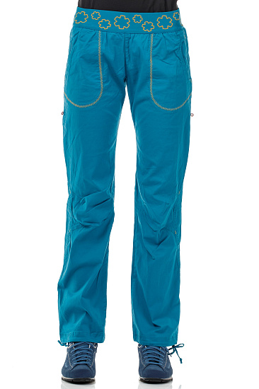 Брюки женские Ocun Pantera Capri Bue - Фото 4 большая