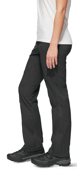 Брюки женские Mammut Hiking RG Black - Фото 5 большая