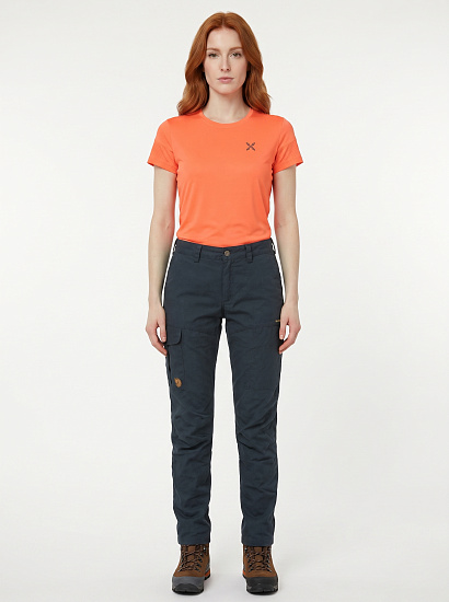 Брюки женские Fjallraven Karla Pro Dark Navy - Фото 3 большая