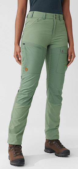 Брюки женские Fjallraven Abisko Midsummer Jade Green/Patina Green - Фото 5 большая