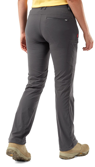 Брюки женские Craghoppers NosiLife Pro II Серый Short - Фото 3 большая