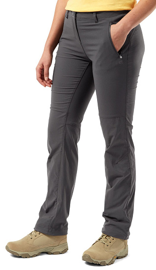 Брюки женские Craghoppers NosiLife Pro II Серый Long - Фото 2 большая