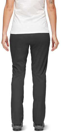 Брюки женские Mammut Hiking RG Long Black - Фото 4 большая