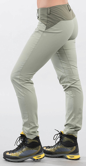 Брюки женские Bergans Utne V5 Lt Green Mud/Green Mud - Фото 2 большая